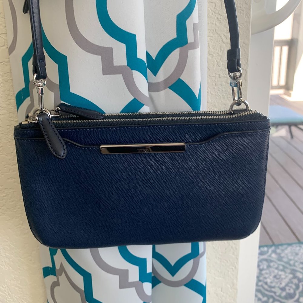 Tumi Navy Blue Crossbody